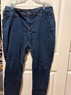 Royalty For Me Dark Blue Skinny Jeans